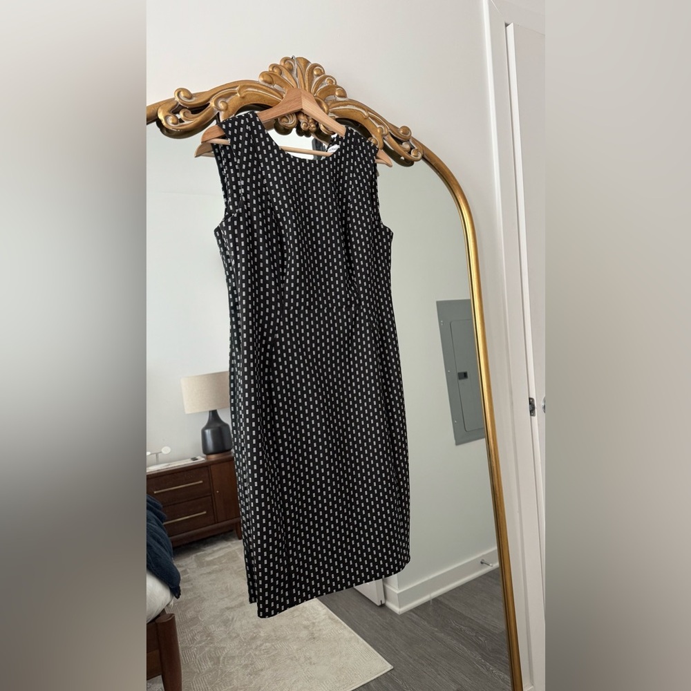 ❤️Gorgeous CK Black & White Patterned Dress